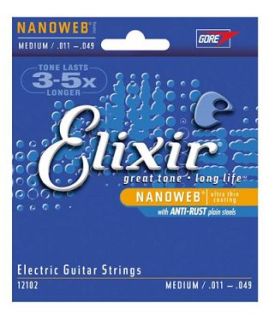Elixir Nanoweb Electric Guitar Heavy 12-52 (E12152)