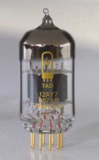 TAD 12AY7/6072a Balanced Gold Pin (stereo / HiFi)