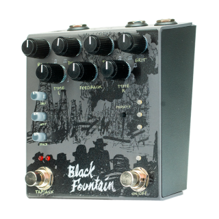 Black Fountain Stereo, Stereo Oil Can Delay (Slate)