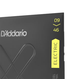 D'Addario XTE0946, XT Electric Nickel Plated Steel, Super Light Top/Regular Bottom, 09-46
