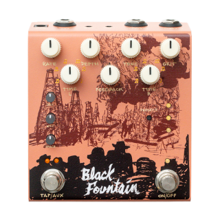 Black Fountain Stereo, Stereo Oil Can Delay (Terracotta)