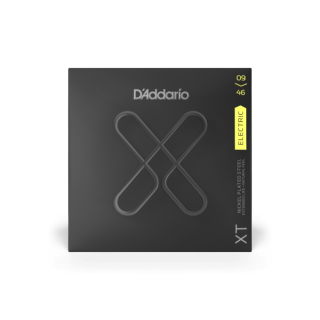 D'Addario XTE0946, XT Electric Nickel Plated Steel, Super Light Top/Regular Bottom, 09-46