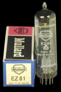 Mullard UK EZ81 Rectifier