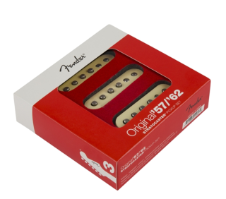 Original 57/62 Strat Pickups Set of 3 (Aged White)