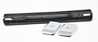Handle for Amplifier (Black) with Nickel Ends