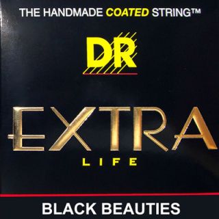 DR Extra-Life Electric Guitar, Black Beauties BKE10