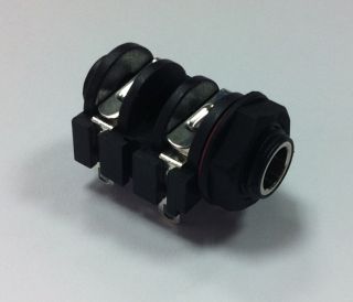 Mono input jack, 4 solder terminals, switched BJ102