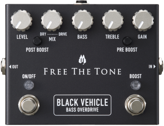Free The Tone Black Vehicle BV-1V Bass Overdrive 