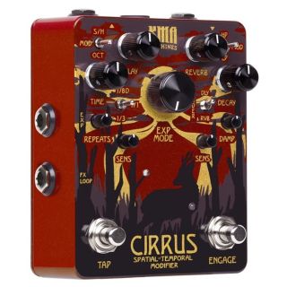 KMA Machines Cirrus Delay / Reverb Pedal 