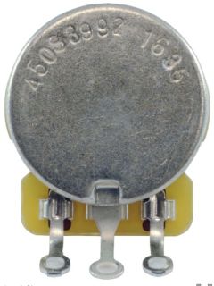 Potentiometer 50k, Reverse Audio, Solid Shaft