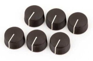 Fender Vintage Radio Amplifier Knobs (Dark Brown)