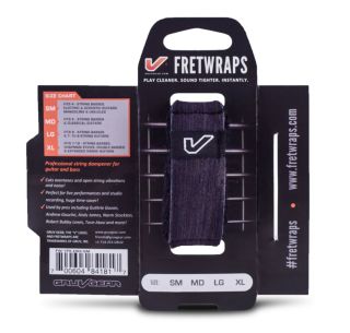 FRETWRAPS, String Muters, Ebony (Small)