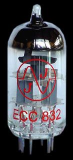 JJ Valve 12DW7/Ecc832