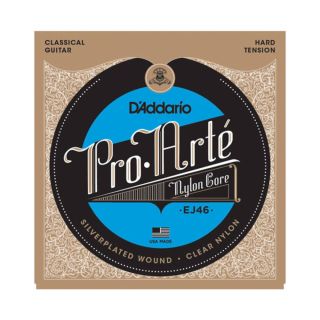 EJ46 Pro-Arte Nylon, Hard Tension Classical Strings