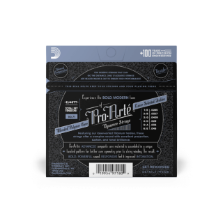 D'Addario EJ46TT Pro-Arté Dynacore, Titanium Trebles (Hard Tension)