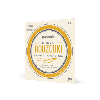 Daddario J97-6 Greek Bouzouki, 6-String, Nickel Wound