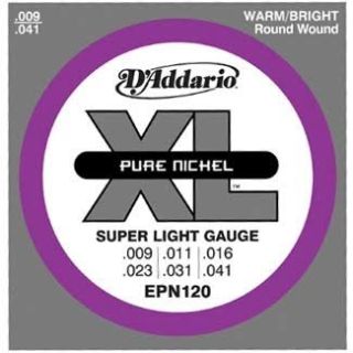Daddario EPN120 XL Pure Nickel (Regular Light 9-41)