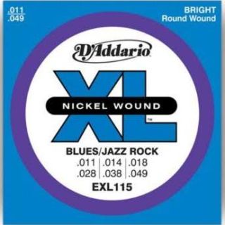 EXL115 Blues/Jazz Electric Guitar Strings 11 - 49