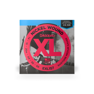 EXL157 - 14-68 Medium Baritone, XL Nickel Electric Guitar Strings