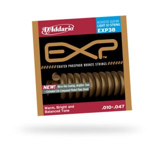 Daddario EXP38 Light 12-String 10-47