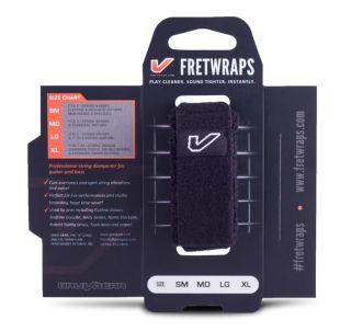 FRETWRAPS, String Muters, Black (Large)