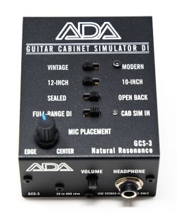 GCS-3 - Guitar Cabinet Simulator & DI Boxes