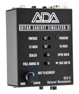 GCS-3 - Guitar Cabinet Simulator & DI Boxes