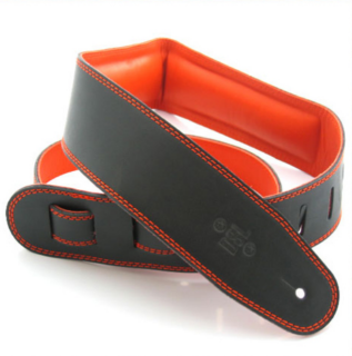 2.5" Padded Garment Black/Orange (GEG25-15-5)