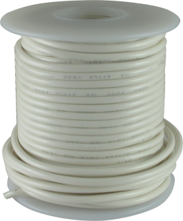 Wire - Hook-Up, 22 AWG White