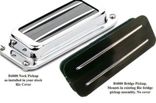 Joe Barden R-4000 Style for RIC Basses (Black)