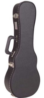 Kinsman Hardshell Tenor Ukulele Case, Black KUT14