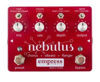 Empress Effects Nebulus Chorus, Vibrato and Flanger