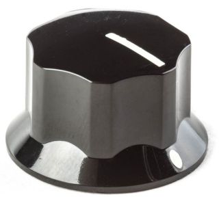 Knob for pedals, skirted