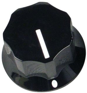 Knob for pedals, skirted