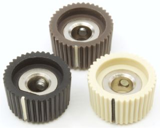 Amplifier Knob, Vintage, Set Screw, Brass Insert