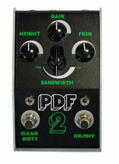 Stone Deaf PDF-2 Parametric Distortion Filter Pedal