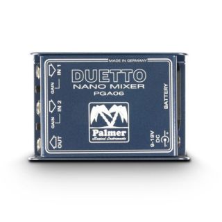Duetto, Nano Mixer for Guitars and Line Signals