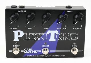 PlexiTone 2-channel Overdrive & Booster Guitar Pedal