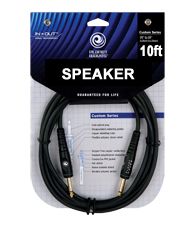 Planet Waves PW-S-10 Custom Speaker Lead 1/4" Jack