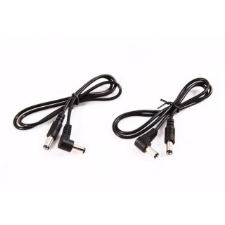 Voodoo Lab PPBAR-RS24, 9V  2.1mm Angled/Straight Barrel Cable 24"