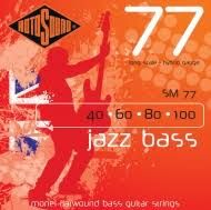 SM77 Jazz Bass Flatwound Hybrid (40-100)