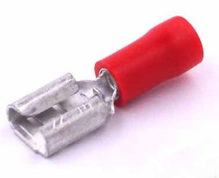 Insulated Spade Terminal Female Red