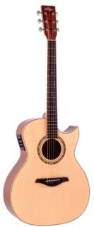 Vintage V1200N Electro-Acoustic Grand Auditorium Natural