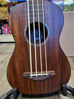 VUB100EA - Acacia Fretted Electro Acoustic Ukulele Bass