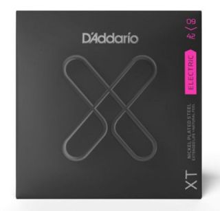 D'Addario XTE0942, XT Electric Nickel Plated Steel, Super Light, 09-42