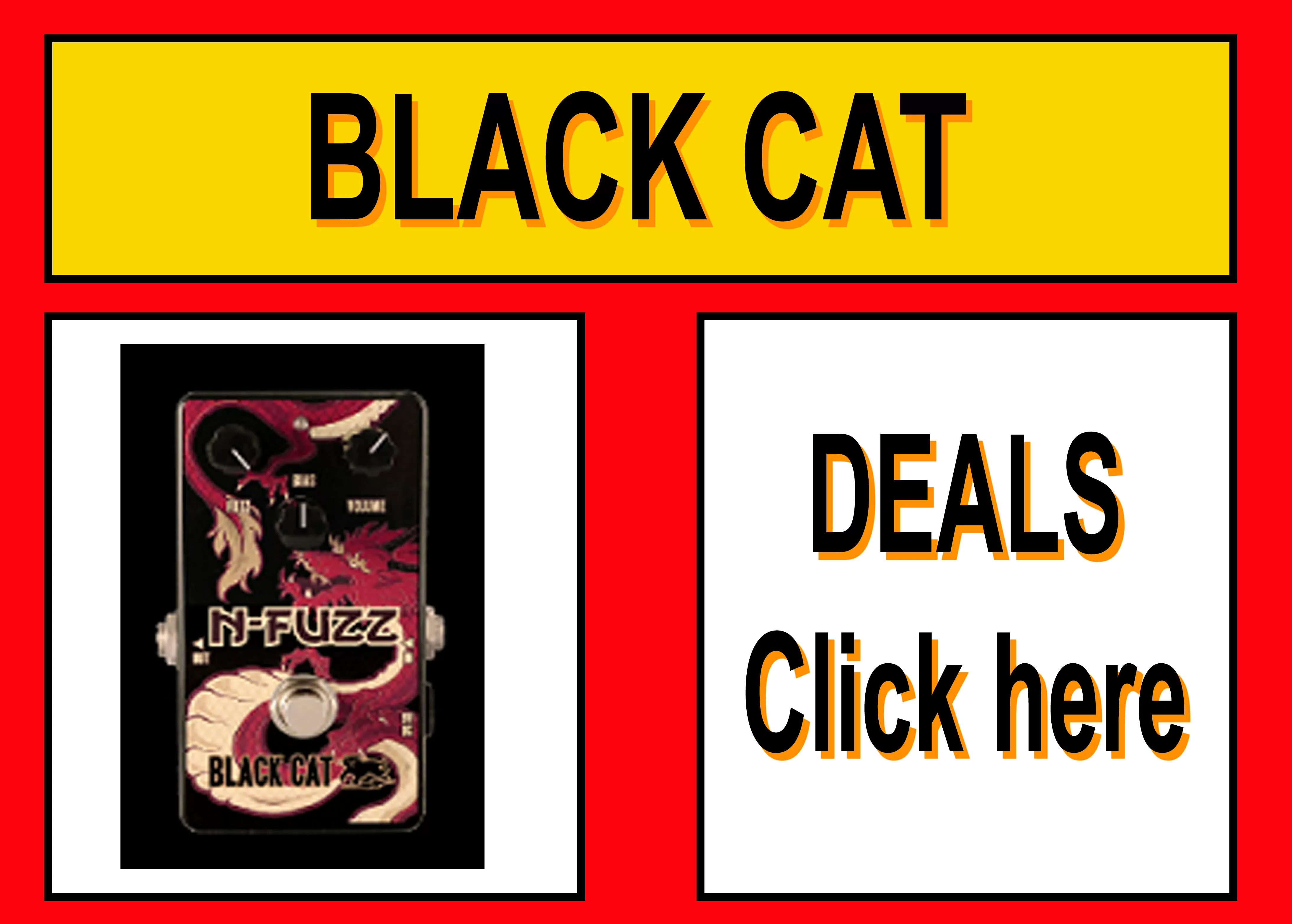 BLACK CAT PEDALS
