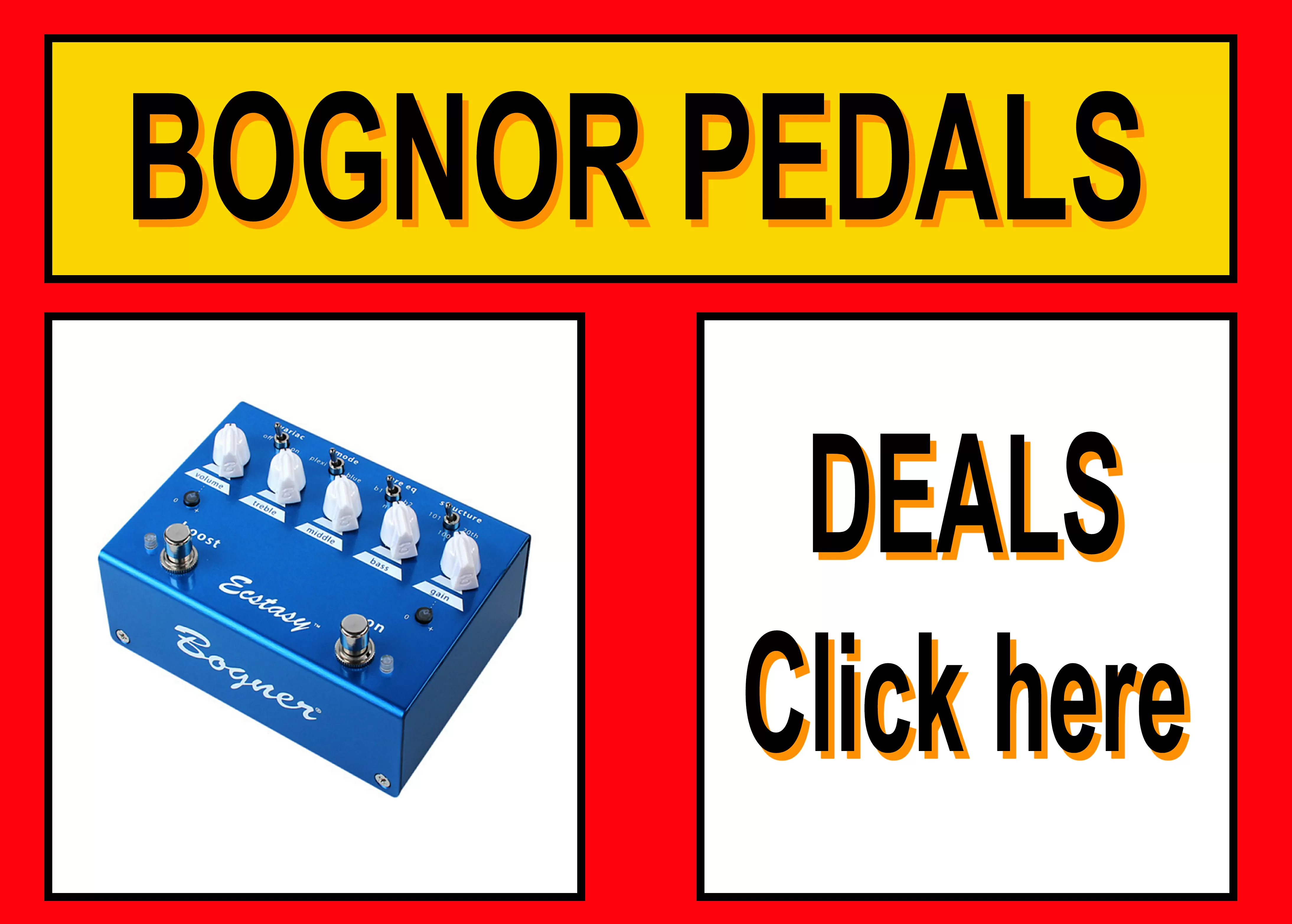 Bogner Pedals