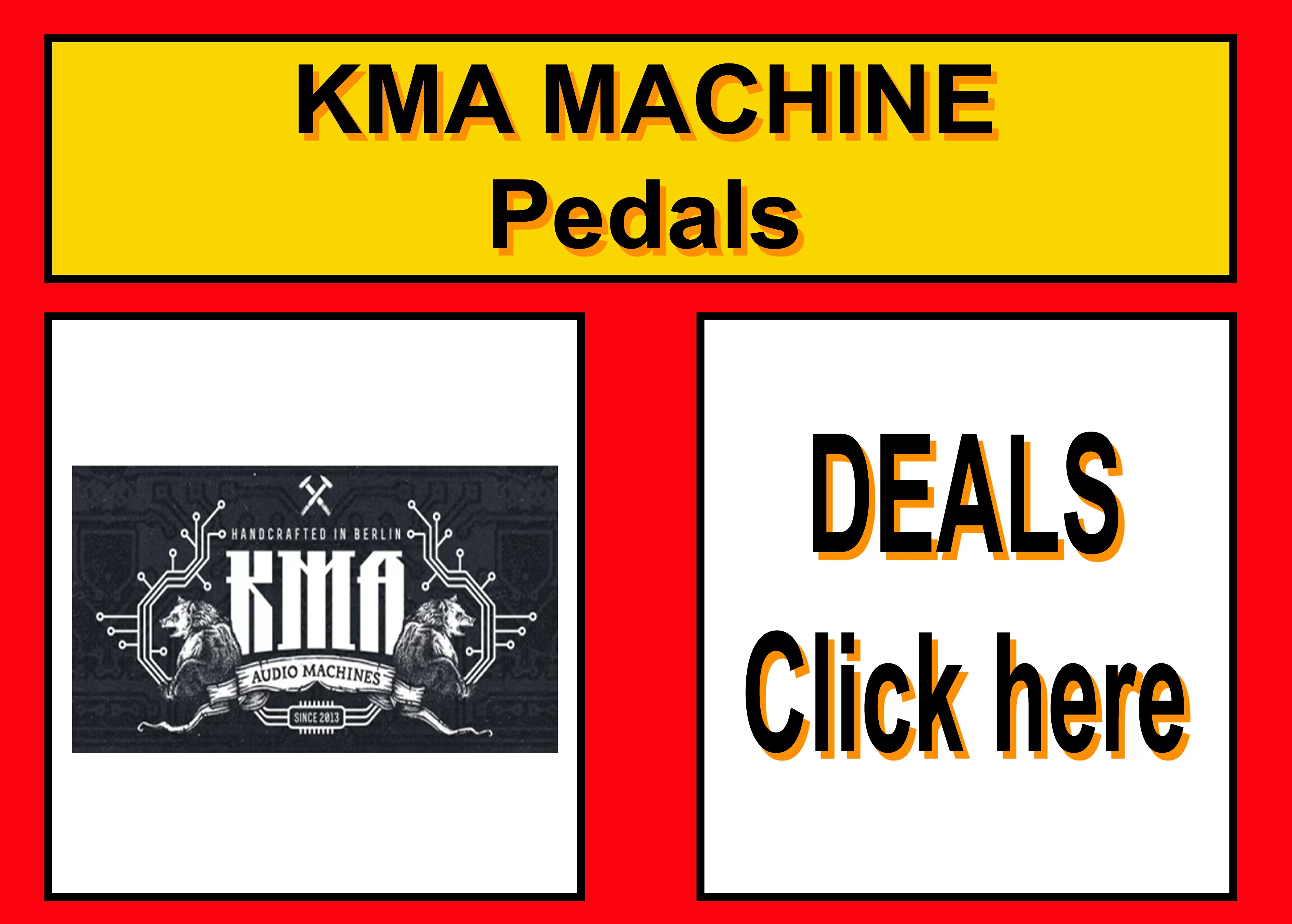 KMA Pedals