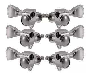 Grover 102NK Original Rotomatic 3 a side Tuners in Nickel 