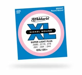 D'Addario EXL120+ Super Light Plus